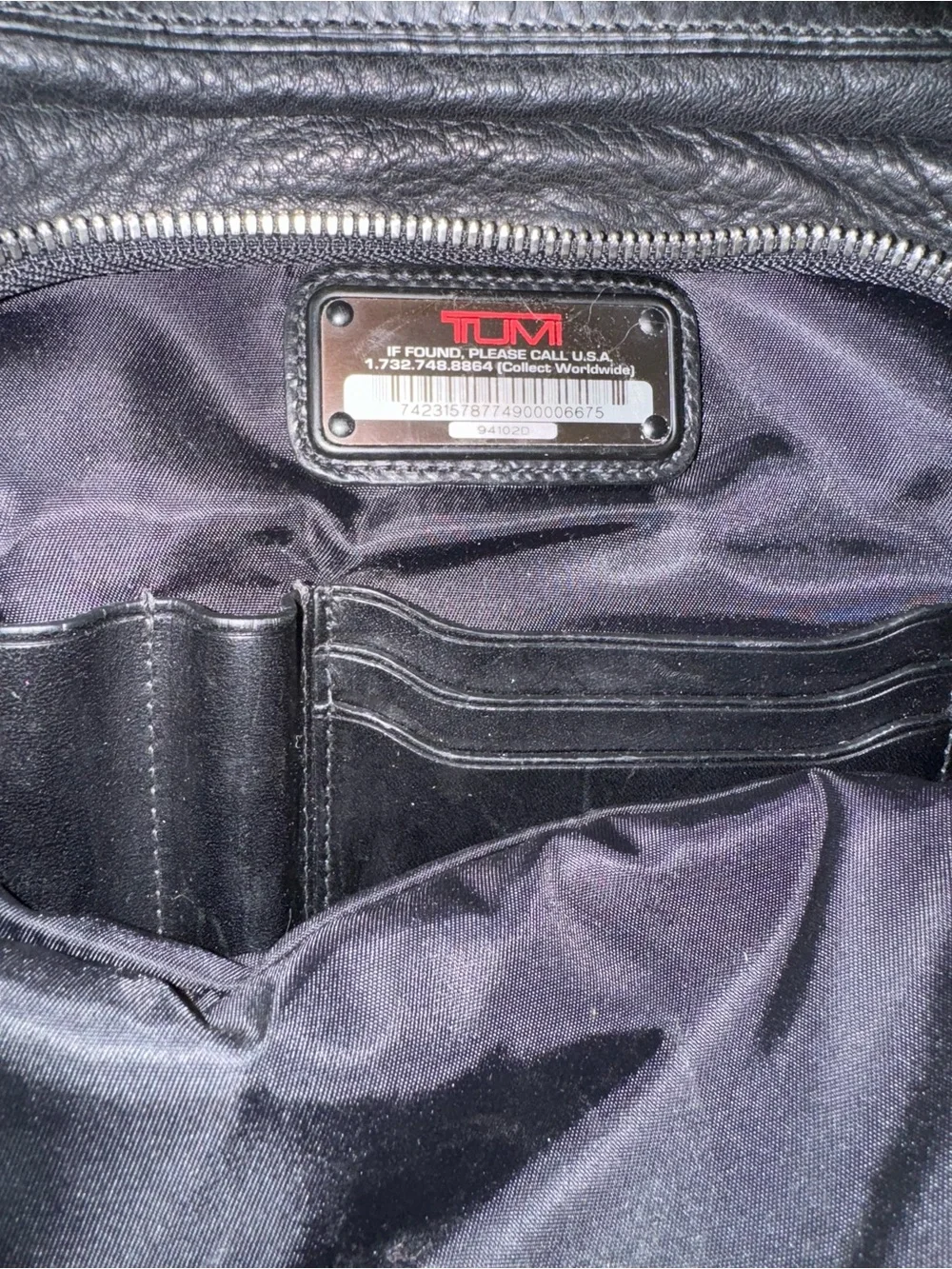 Tumi messenger crafted